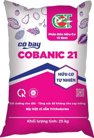 PHÂN BÓN HỮU CƠ VI SINH COBANIC 21
