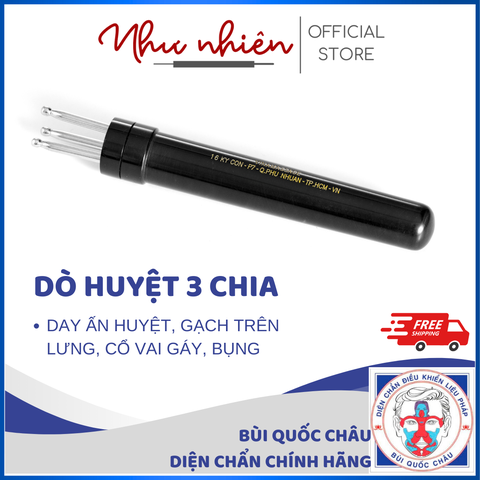 Day huyệt 3 Chia Dụng Cụ Diện Chẩn