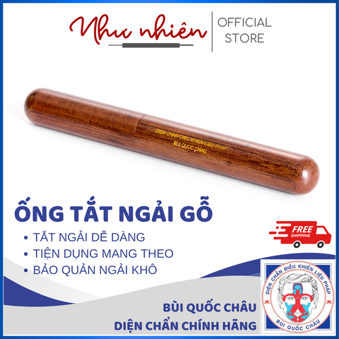 Ống Tắt Ngải Cứu Gỗ Dụng Cụ Diện Chẩn