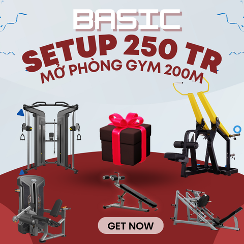 SETUP GYM BASIC 200-300m2