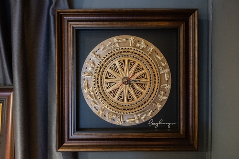 Dong Son drum clock (wall version)