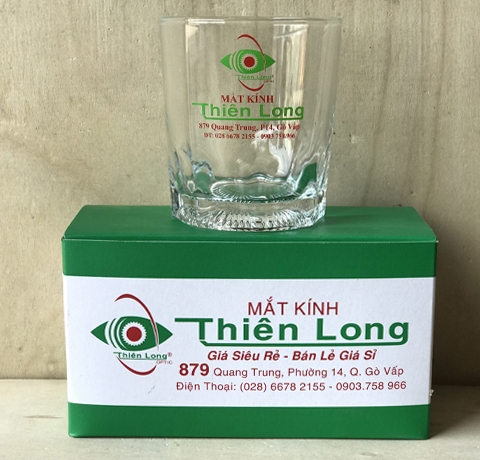 Bộ ly quà tặng đáy khía 250ml