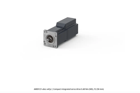 AMI8121-abcc-wFyz | Compact integrated servo drive 0.48 Nm (M0), F2 (58 mm)