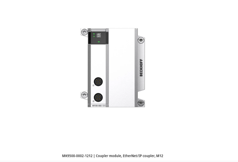 MK9500-0002-1212 | Coupler module, EtherNet/IP coupler, M12