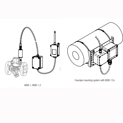Thiết bị giám sát bẫy hơi liên tục Gestra EcoBolt