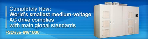 Biến tần AC điện áp trung thế siêu tiết kiệm điện Yaskawa FSDrive-MV1000