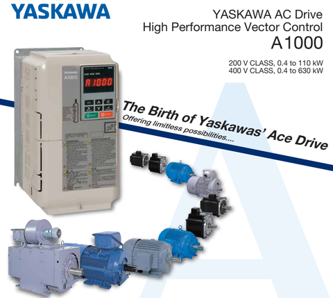 Bộ điều khiển vector hiệu năng cao Yaskawa A1000