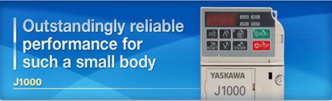Biến tần điều khiển V/f nhỏ gọn Yaskawa J1000