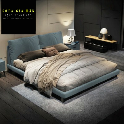 Giường Bọc Nỉ Hàn Quốc - SG064
