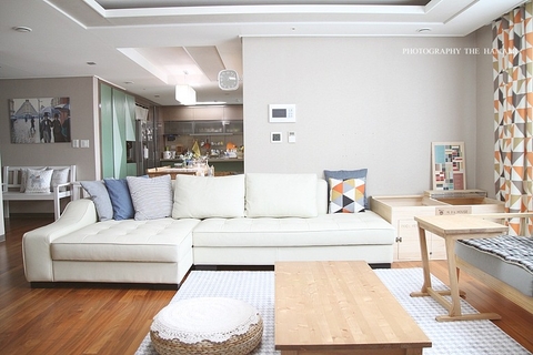 Sofa Góc Bọc Nỉ Hàn - SG079