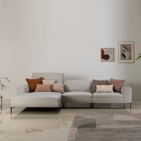 Sofa Góc Gật Gù Bọc Da - SG074