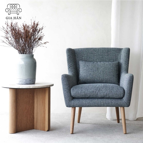 Ghế Bành Armchair - Sofa Đơn Vải AC-003 | Sofa Gia Hân