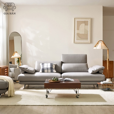 Sofa Văng Da Bò Kiểu Ý - GH010 - Sofa Gia Hân