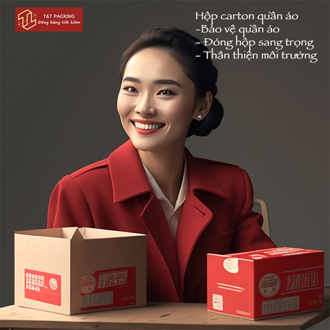 Hộp Carton Đựng Quần Áo - Sự Lựa Chọn Hoàn Hảo cho Doanh Nghiệp Bán Đồ Thời Trang