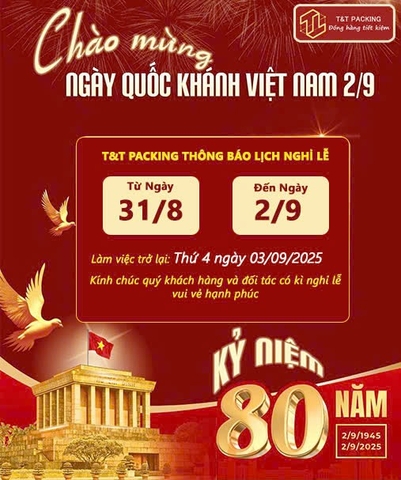 🇻🇳THÔNG BÁO LỊCH NGHỈ LỄ 02/09/2025