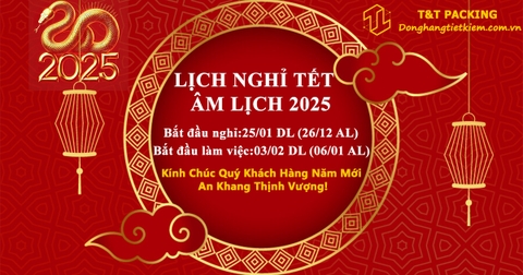 THÔNG BÁO LỊCH NGHỈ TẾT ÂM LỊCH 2025!