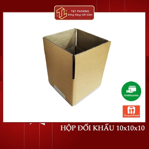 10x10x10 50 cái Hộp carton ship COD