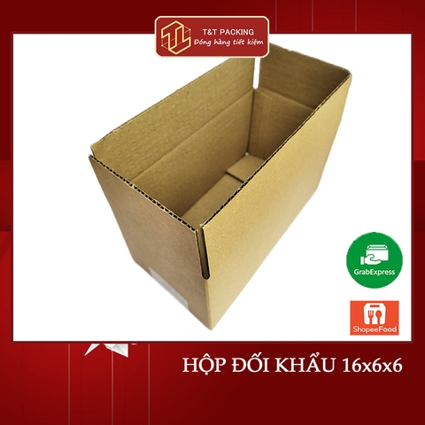 16x6x6 50 Hộp carton ship COD