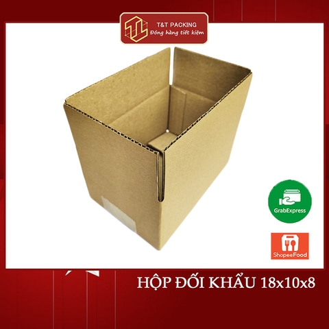 18x10x8 50 cái Hộp carton ship COD