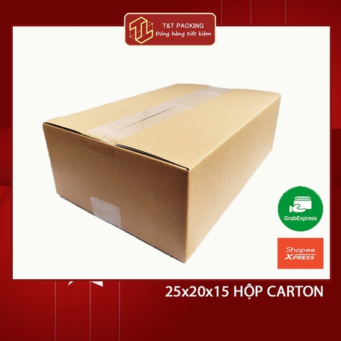 25x20x15 20 cái Hộp carton ship COD