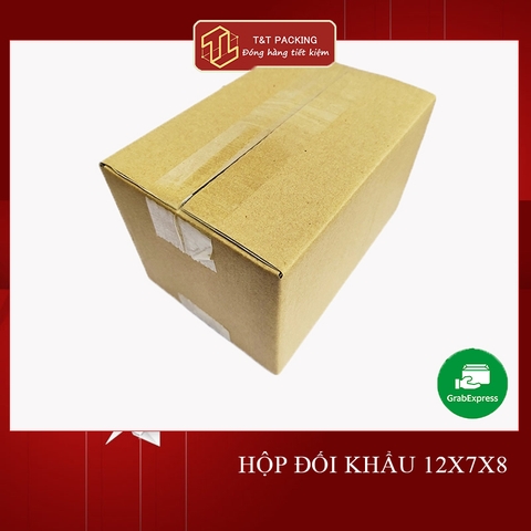 12x7x8 40 cái Hộp carton ship COD