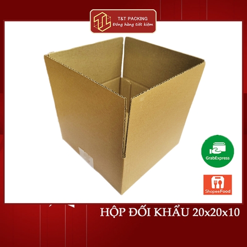 20x20x10 30 cái Hộp carton ship COD