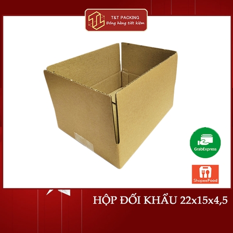 22x15x4,5 50 cái Hộp carton ship cod