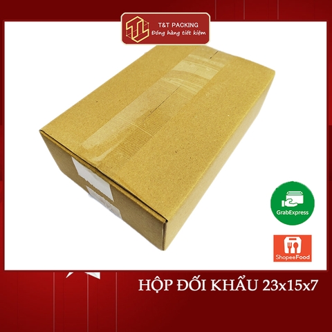 23x15x7 50 cái Hộp carton ship COD