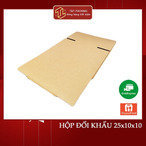 25x10x10 50 cái Hộp carton ship COD