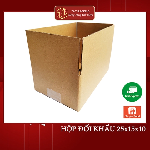 25x15x10 20 cái Hộp carton ship COD