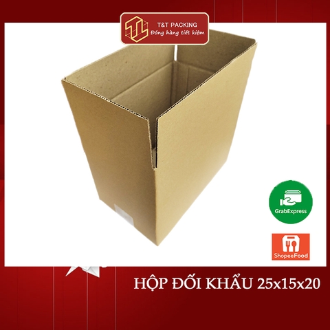 25x15x20 20 cái Hộp carton ship COD