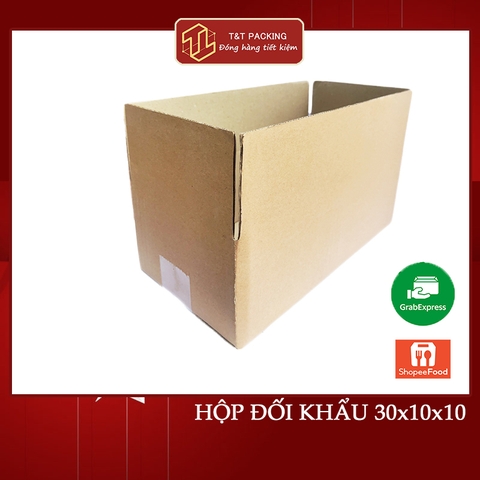 30x10x10 50 cái Hộp carton ship COD