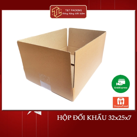 32x25x7 20 cái Hộp carton ship COD