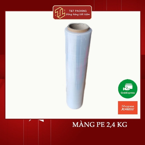 Màng co PE 2,4kg mỏng 17 Micro