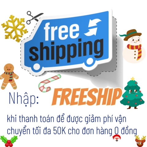 Free Ship tối đa 50k cho đơn hàng 0 Đồng