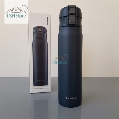 Bình Giữ Nhiệt Lock&Lock 480ml Symphony Tumbler LHC6150 nắp bật chỉ 1 tay cầm P3H Store