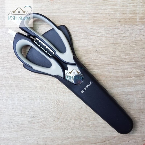 Kéo nhà bếp đa năng Lock&Lock dài 22.8cm có bao đựng từ tính LOR131