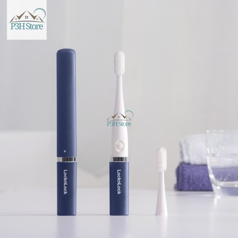 Bàn chải đánh răng điện LocknLock nhỏ gọn dễ dàng mang theo hàng ngày ENR344NVY