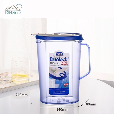 Bình đựng nước Lock&Lock Dual Lock 2,2L/2.6L HAP792 HAP794