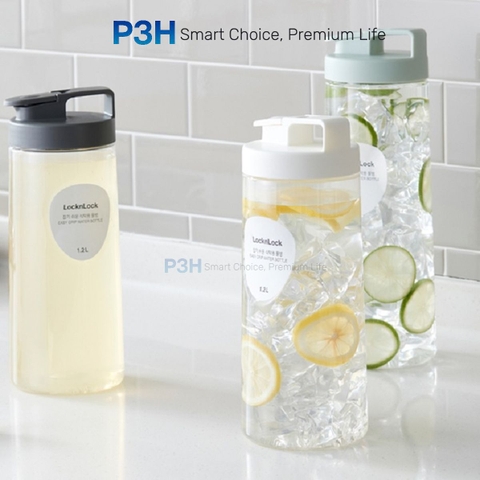 Bình nước nhựa LocknLock Easy Grip dung tích 1.2L/1.5L HAP813 HAP814