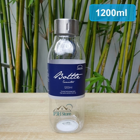 Bình đựng thực phẩm có lưới lọc Lock&Lock Canister dùng ngâm tỏi ớt đựng gia vị HTE550 HTE551 HTE552 HTE553