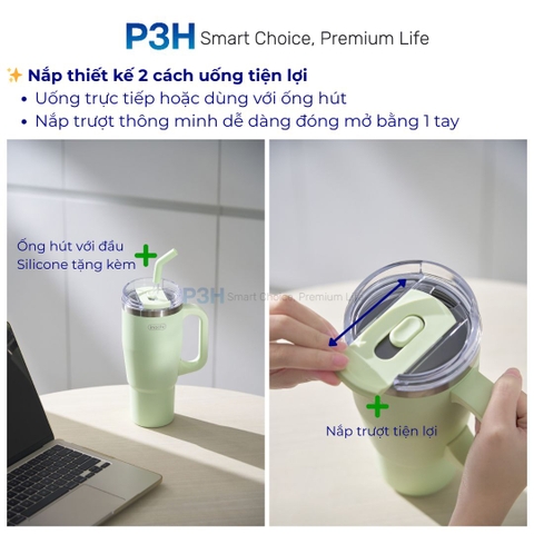 Bình Giữ Nhiệt Inochi Fuji Wander – Đồng Hành Bền Bỉ Cho Mọi Hành Trình P3H