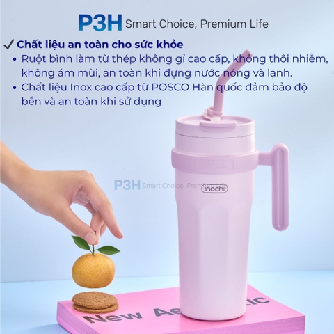 Bình Giữ Nhiệt Fuji Zest Inochi Tươi Mới Mỗi Ngày, Giữ Trọn Nhiệt Độ P3H