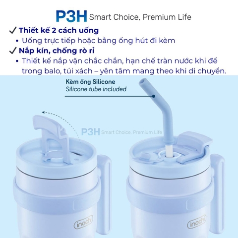 Bình Giữ Nhiệt Fuji Zest Inochi Tươi Mới Mỗi Ngày, Giữ Trọn Nhiệt Độ P3H