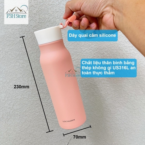 Bình giữ nhiệt Lock&Lock Name Tumbler 500ml LHC4125