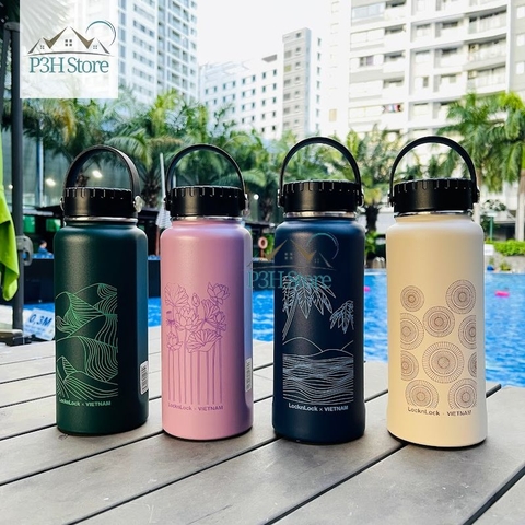 Bình giữ nhiệt Lock&Lock 897ml Riga Tumbler Vietnam Edition LHC4160