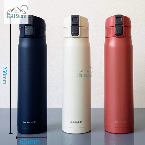 Bình Giữ Nhiệt Lock&Lock 480ml Symphony Tumbler LHC6150 nắp bật chỉ 1 tay cầm P3H Store