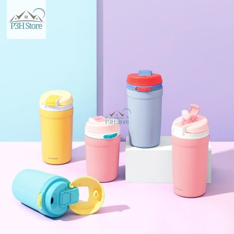 Bình giữ nhiệt LocknLock Dual One Touch Tumbler 320ML LHC3276 , 430ML LHC3282 P3H Store