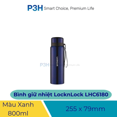Bình Giữ Nhiệt LocknLock Vacuum Bottle 800ml LHC6180
