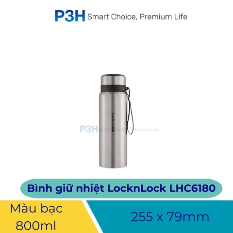 Bình Giữ Nhiệt LocknLock Vacuum Bottle 800ml LHC6180